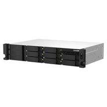 NAS QNAP 8 baias Rack TS-873AeU-4G-US (AMD Ryzen V1500B, 4GB DDR4, 2x 2.5GbE LAN, 1x PCIe x8, sem discos)