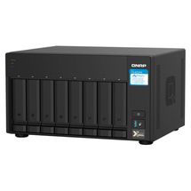 NAS QNAP 8 baias TS-832PX-4G-US (Alpine AL324, 4GB DDR4, 2x 2.5GbE LAN, 2x 10GbE SFP+, 3x USB 3.2, sem discos)