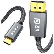 Adaptador  Silkland USB C P/ DisplayPort 1.4