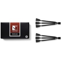 Cabo em Y p/ ventoinha - 3x 4 pinos PWM - 10cm - Noctua - NA-SC1 SX2 (kit c/ 2 cabos)