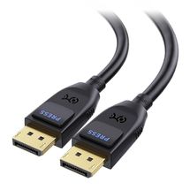 Cabo de Vídeo - Displayport 2.1 -  3m - Cable Matters - Preto - 102096-3m