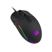 Mouse Gamer USB Redragon Invader - Preto (7 Botões, 10000 DPI) M719-RGB