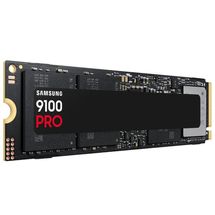 SSD - M.2 (2280 / PCIe NVMe) 4TB Samsung 9100 Pro - MZ-VAP4T0B/AM (Gen5, TLC, R/W 14800MBs/13400MBs, s/dissipador)