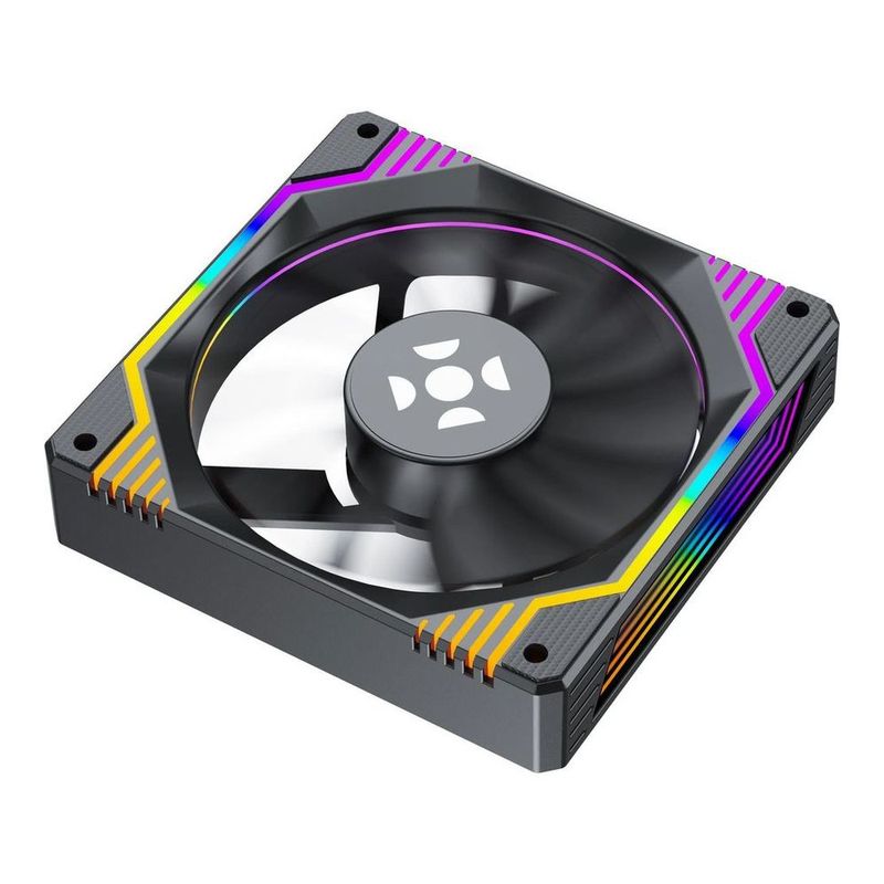 131311-3-Cooler-Gabinete-Fortrek-12cm-Fan-Frosty-ARGB-Preto-131311