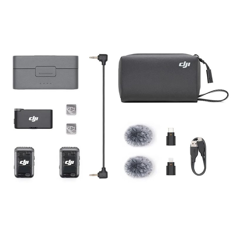 131394-8-Microfone_DJI_Mic_2_2_TX_Microfone_1_RX_Receptor_1_Case_de_carregamento_BR_DJI116_131394