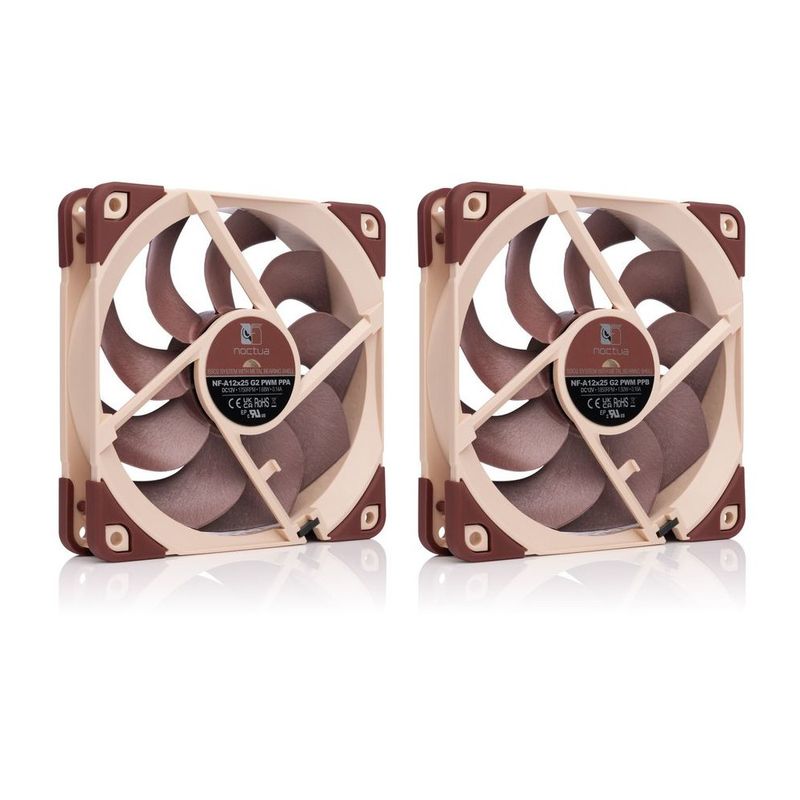 131587-2-Ventoinha-Cooler-12cm-Noctua-NF-A12X25-G2-PWM-SX2-PP-Kit-com-2-ventoinhas-131587