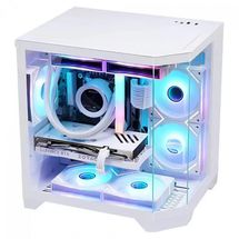 Gabinete mATX - Liketec Impossible Snow