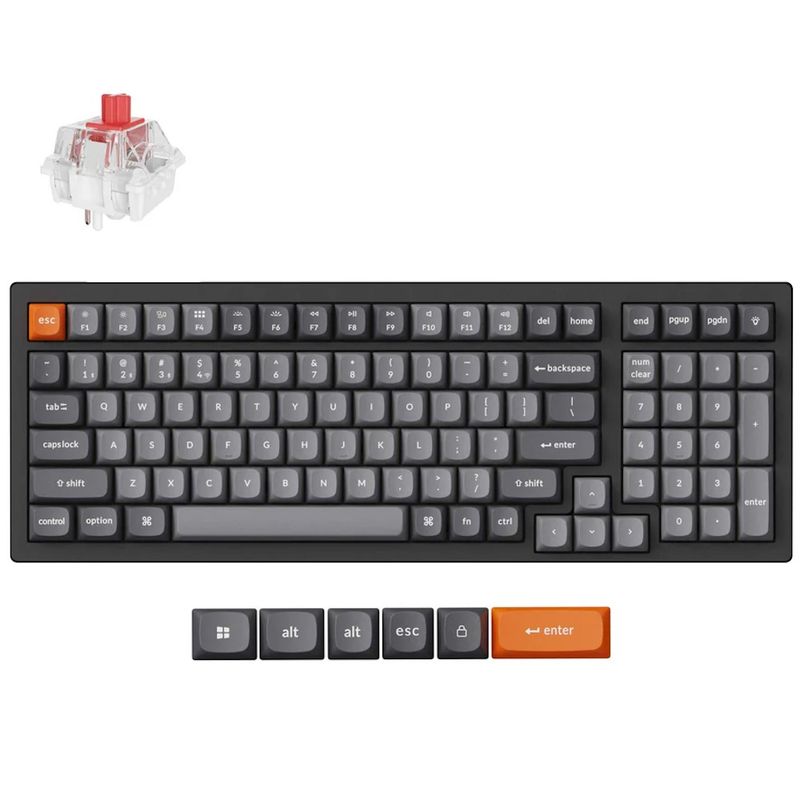 131681-1-Teclado_Mecanico_Keychron_K4_Max_Wireless_Switch_Super_Red_RGB_Layout_americano_Preto_K4M_H1_131681
