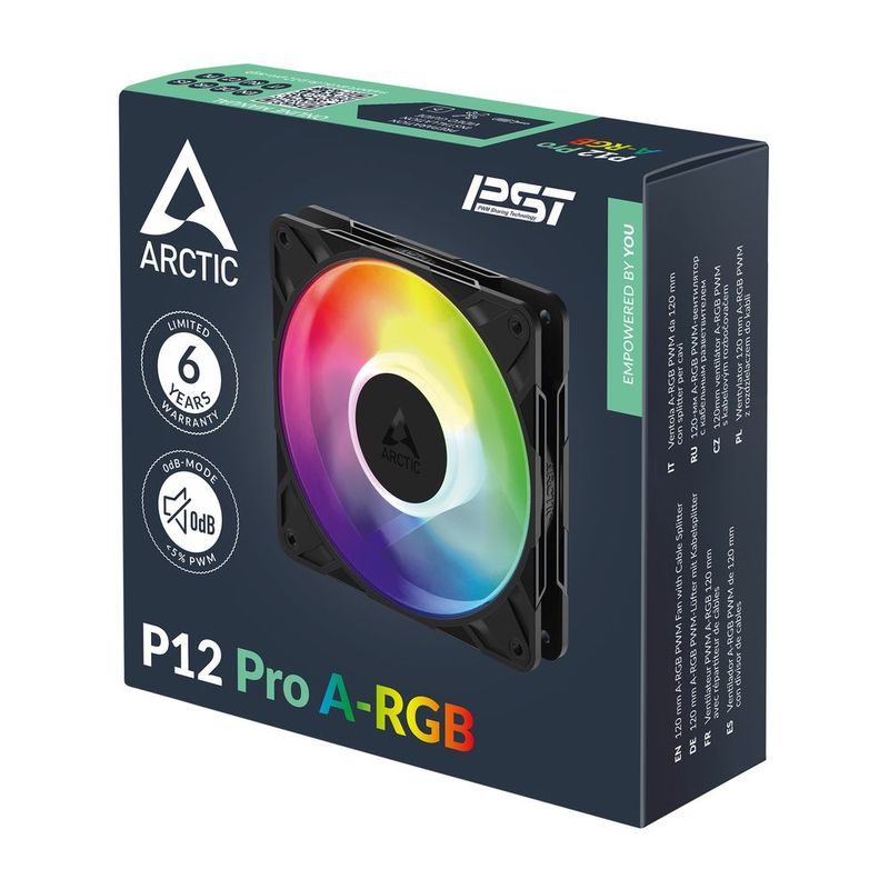 131855-6-Ventoinha-Cooler-12cm-Arctic-Cooling-P12-Pro-A-RGB-Preto-ACFAN00309A-131855
