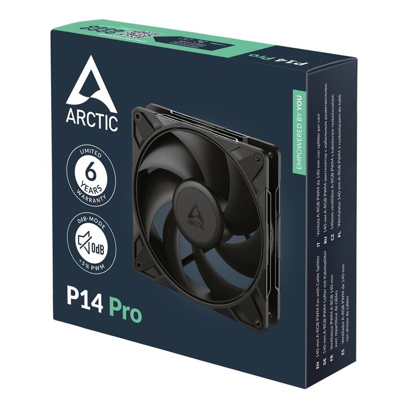 131861-5-Ventoinha-Cooler-14cm-Arctic-Cooling-P14-Pro-ACFAN00313A-131861