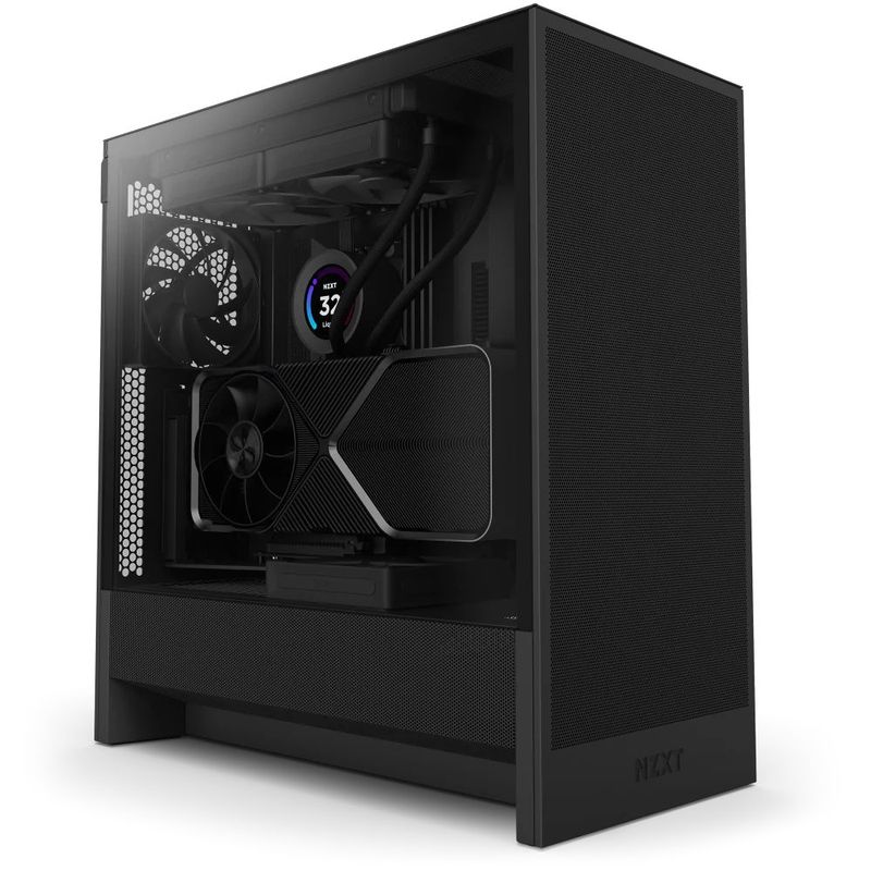 131630-1-Gabinete-ATX-NZXT-H5-Flow-Preto-vidro-temperado-2-fans-120mm-CCH52FB-01-131630
