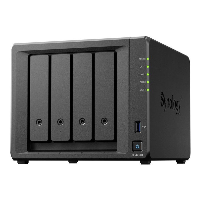 131773-1-NAS-Synology-Diskstation-4-baias-DS425-Intel-Celeron-J4125-2GB-DDR4-non-ECC-2-5GbE-1GbE-LAN-2x-USB-3-2-Gen1-131773