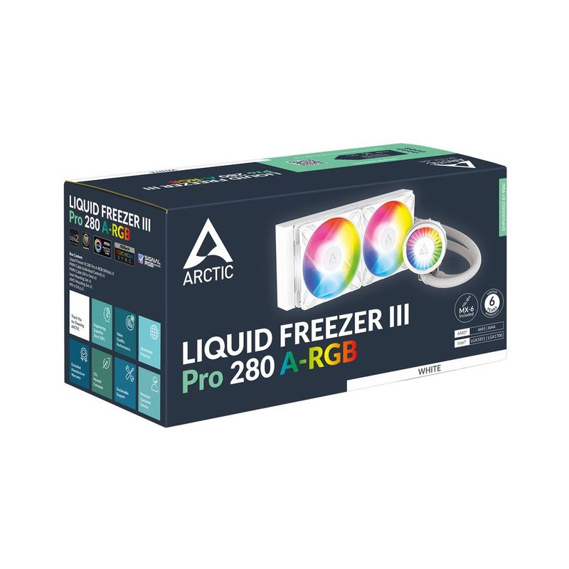 131739-5-Watercooler-Arctic-Liquid-Freezer-III-Pro-280-A-RGB-Branco-ACFRE00187A-131739