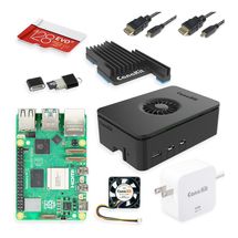 Computador Raspberry Pi 5 Starter Kit PRO (Quad-Core 2.4GHz, 64-bit, 8GB RAM, Samsung EVO+ 128GB, Micro HDMI)