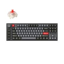 Teclado Mecânico Keychron Lemokey L3 - Wireless, Switch Jupiter Red, RGB, Layout americano, Carbon Black - L3-M1