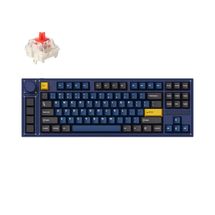 Teclado Mecânico Keychron Lemokey L3 - Wireless, Switch Jupiter Red, RGB, Layout americano, Navy Blue - L3-O1