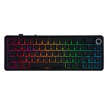 Teclado Mecânico Aula F65 Pro - Black Contour (Switch Ice Soul)