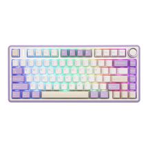 Teclado Mecânico Aula F75 - Purple (Switch Reaper)