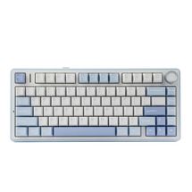 Teclado Mecânico Aula F75 - Sea Salt Blue (Switch Greywood V3)