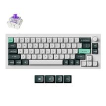 Teclado Mecânico Keychron Q2 HE - Wireless, Switch Magnético Nébula, RGB, Layout americano, Branco - Q2H-P1