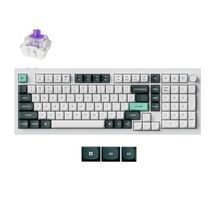 Teclado Mecânico Keychron Q5 HE - Wireless, Switch Magnético Nebula, RGB, Layout americano, Branco - Q5H-P1