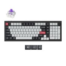 Teclado Mecânico Keychron Q5 HE - Wireless, Switch Magnético Nebula, RGB, Layout americano, Carbon Black - Q5H-M1