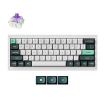 Teclado Mecânico Keychron Q4 HE - Wireless, Switch Magnético Nébula, RGB, Layout americano, Shell White - Q4H-K1