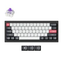 Teclado Mecânico Keychron Q4 HE - Wireless, Switch Magnético Nebula, RGB, Layout americano, Carbon Black - Q4H-C1