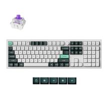 Teclado Mecânico Keychron Q6 HE - Wireless, Switch Magnético Nebula, RGB, Layout americano, Branco - Q6H-P1