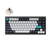 Teclado Mecânico Keychron Q1 Max - Wireless, Switch Jupiter Brown, RGB, Layout americano, Preto - Q1M-M3