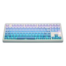 Teclado Mecânico Ajazz AK870 - (USB-C, Bluetooth 5.0 e 2.4Ghz) - S/ tela (Switch Flying Fish) - Blue SP