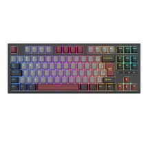 Teclado Mecânico c/fio RK Royal Kludge RK R87 (Switch Red, USB-C, ABNT2) - Preto e Cinza - RKR87-BL-RD-ABNT2 -W