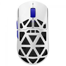Mouse Gamer Wireless MCHOSE AX5 Pro Max Magnesium Alloy (2.4 GHz / Bluetooth) - Branco - AX5-8A