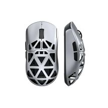 Mouse Gamer Wireless MCHOSE AX5 Pro Max Magnesium Alloy (2.4 GHz / Bluetooth) - Cinza - AX5-5A