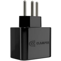 DPS - 1 tomada - iClamper Pocket LCF (3P - 10A) - Preto - 028506