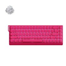 Teclado Magnético c/fio MCHOSE Ace 68 Hall Effect (Switch Magnético Ice Rhino) - Rose Red - MC-Ace68-28