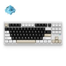 Teclado Mecânico s/fio MCHOSE GX87S (Switch Mist Blue) - Milky Brown - HW-GX87-2
