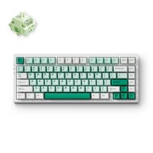 Teclado Mecânico s/fio MCHOSE G75 Pro (Switch Matcha Latte, 2.4GHz, Tipo-C, Bluetooth) - Verde - G75-9A