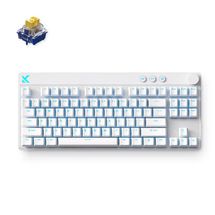 Teclado Magnético c/fio MCHOSE Mix 87 Hall Efect (Switch Magnético Apollo) - Branco - MC-Mix87-4