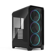 Gabinete E-ATX - Fractal Design Meshify 3 - Ambience Pro RGB  (TG Light Tinted) - Preto - FD-C-MES3A-03