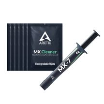 Pasta Termica Arctic Cooling MX-7 - 4g c/6 limpadores MX Cleaner - ACTCP00092A