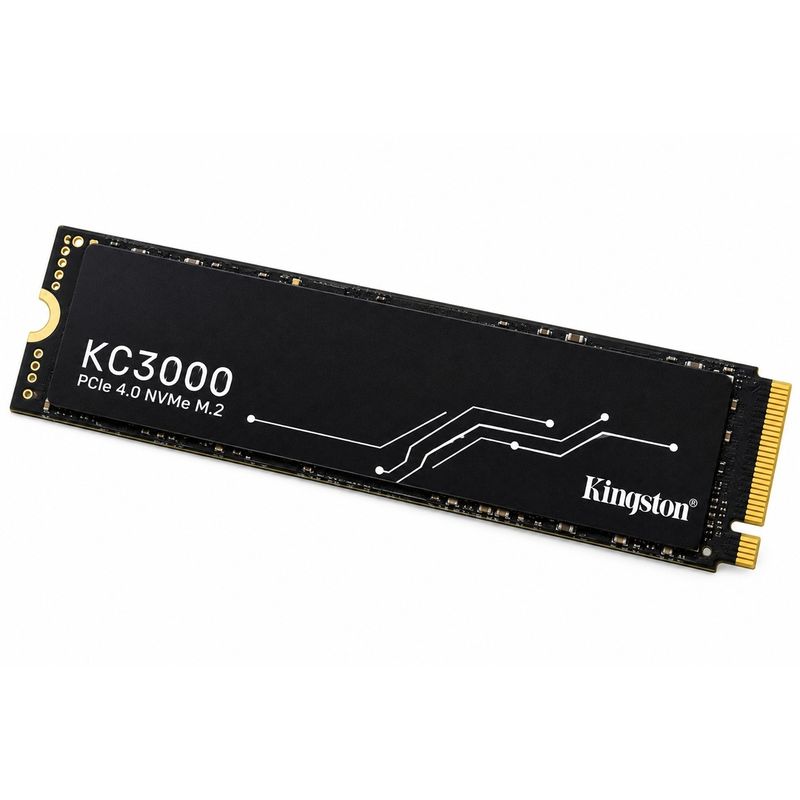 SSD - M.2 (2280 / PCIe 4.0 - NVMe) - 4TB - Kingston KC3000 (7000MB/S) - SKC3000D/4096G-1790275191288