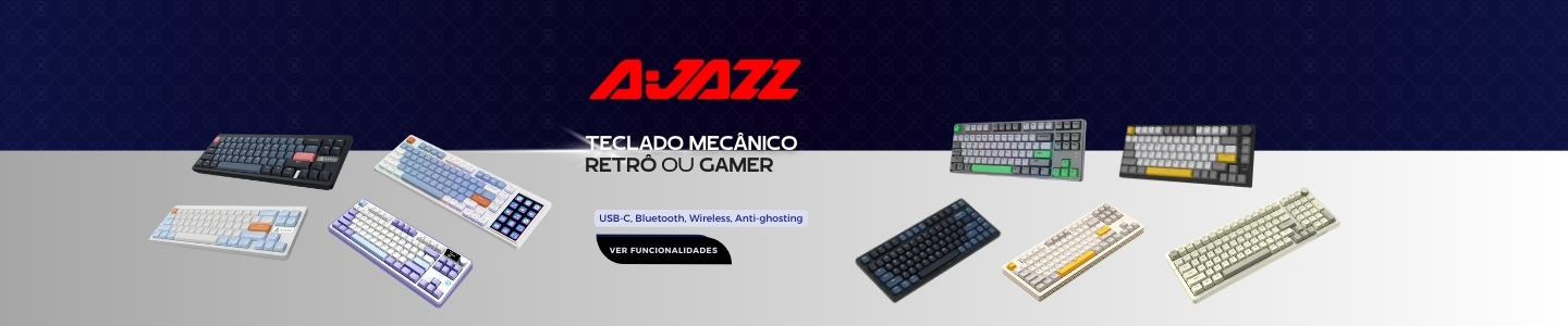 Teclado mecanico retro ajazz​